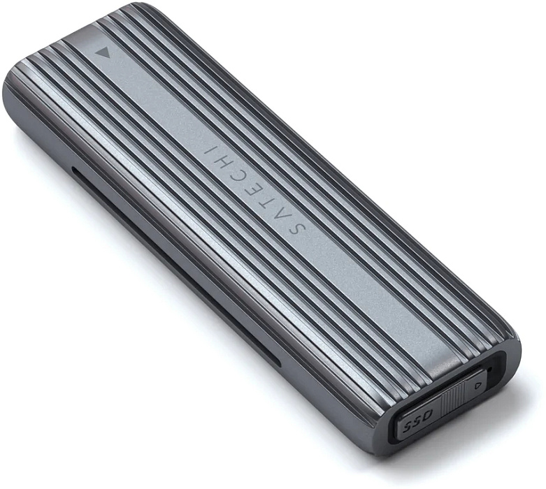 Внешний корпус Satechi USB-C NVMe/SATA SSD Enclosure для M.2 SSD (Space Gray) купить в интернет-магазине icover