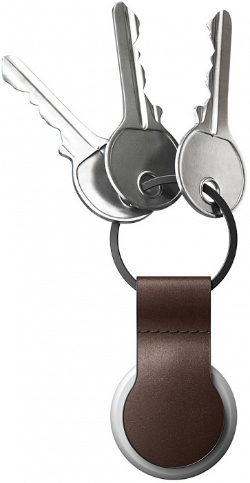 Брелок Nomad Leather Loop (NM01013785) для Apple AirTag (Brown) купить в интернет-магазине icover