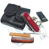 Victorinox Survival-Kit (1.8812) - набор для выживания в кожаном чехле (Black) купить в интернет-магазине icover