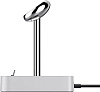 Док-станция Belkin Valet Charge Dock для Apple iPhone/Apple Watch (Silver) купить в интернет-магазине icover