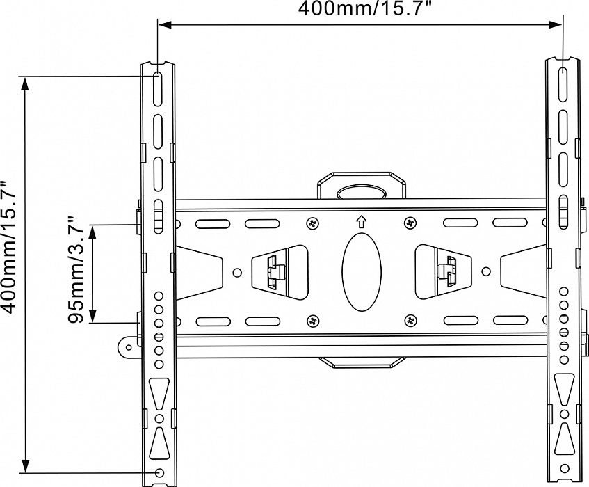 Vogel's M42030 B - наклонно-поворотный кронштейн для телевизора 32-55" (Black) купить в интернет-магазине icover