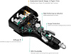 Автомобильное зарядное устройство Aukey CC-Y3 (Black) купить в интернет-магазине icover