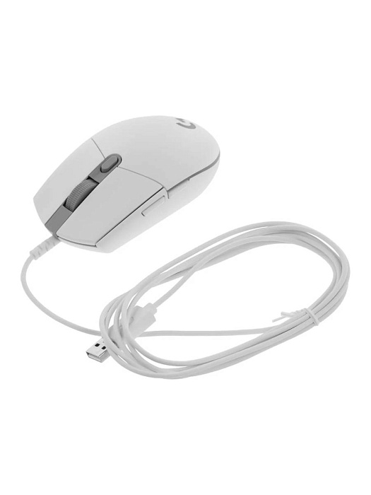 Мышь проводная Logitech G102 LIGHTSYNC 910-005809 (White) купить в интернет-магазине icover
