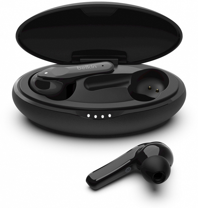 Беспроводные наушники Belkin SoundForm Move Plus PAC002btBK-GR (Black) купить в интернет-магазине icover
