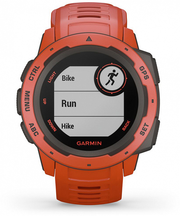 Умные часы Garmin Instinct 010-02064-02 (Flame Red) купить в интернет-магазине icover