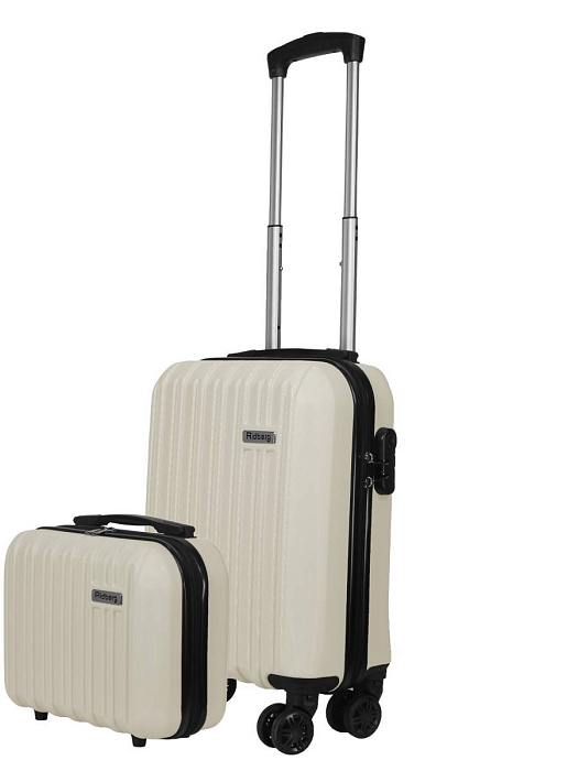 Комплект чемоданов Ridberg Discover S+BB (White) купить в интернет-магазине icover