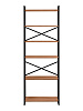 Стеллаж лофт RIDBERG CHICAGO 6 полок (Dark Oak) купить в интернет-магазине icover