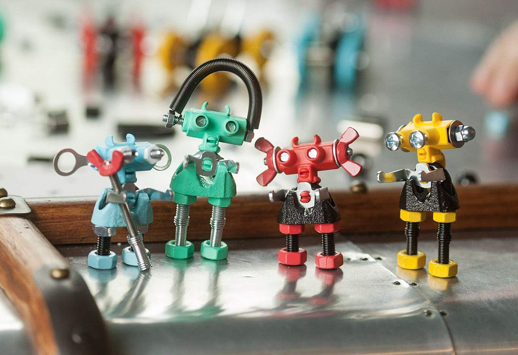 Конструктор Fat Brain Toys The Offbits ArtBit (OB0404) купить в интернет-магазине icover