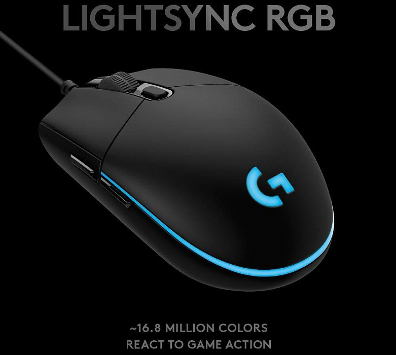 Игровая мышь Logitech G Pro Hero (Black) купить в интернет-магазине icover