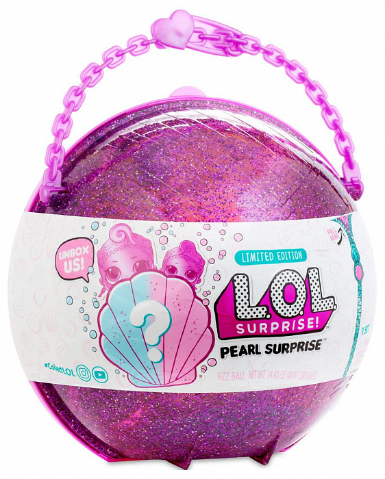 Кукла-сюрприз LoL Surprise Pearl 23 см (Violet) купить в интернет-магазине icover