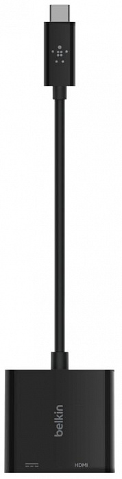 Адаптер Belkin USB-C Adapter (AVC002BTBK) HDMI + Charge (Black) купить в интернет-магазине icover