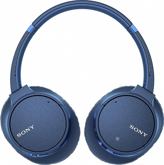 Bluetooth-наушники с микрофоном Sony WHCH700N (Blue) купить в интернет-магазине icover