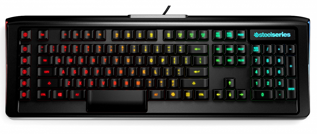 SteelSeries Apex M800 (64173) - игровая клавиатура (Black) купить в интернет-магазине icover