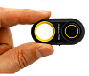 Ashutb Bluetooth Remote Shutter Photo Video Taking - пульт дистанционного управления затвором камеры для iOS и Android (Yellow) купить в интернет-магазине icover