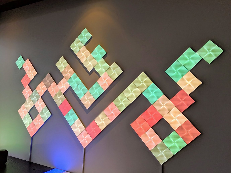 Комплект умных ламп Nanoleaf Canvas Expansion Pack (4 панели) купить в интернет-магазине icover