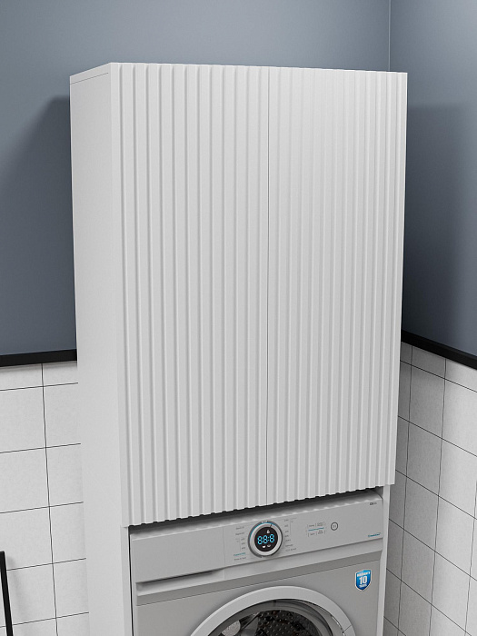 Шкафчик над стиральной машинкой Ridberg Никко МДФ (White) купить в интернет-магазине icover