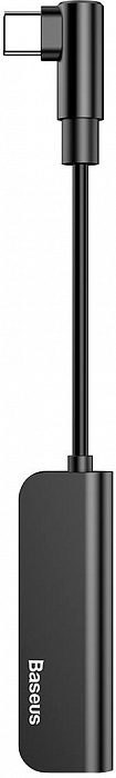 Переходник Baseus L53 USB-C/3.5mm CATL53-01 (Black) купить в интернет-магазине icover