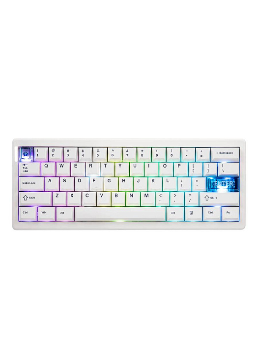 Клавиатура игровая Cidoo QK61 V2 (White) купить в интернет-магазине icover