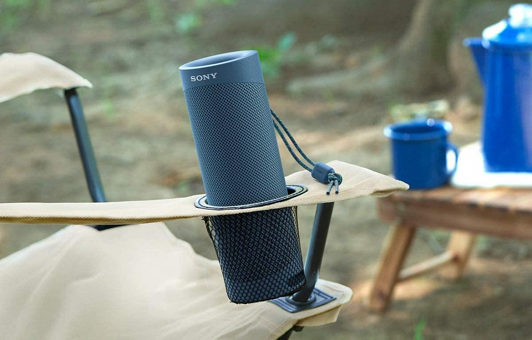 Портативная колонка Sony SRS-XB23 (Light Blue) купить в интернет-магазине icover