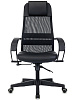 Кресло руководителя Бюрократ CH-NOVA LUX сетка/ткань/экокожа/пластик (Black) купить в интернет-магазине icover