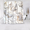 Штора для ванной комнаты Ridberg Marble 180 x 200 см (Gold) купить в интернет-магазине icover