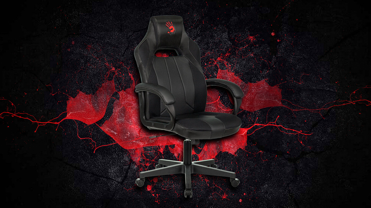 Игровое кресло A4Tech Bloody GC-200 (Black) купить в интернет-магазине icover