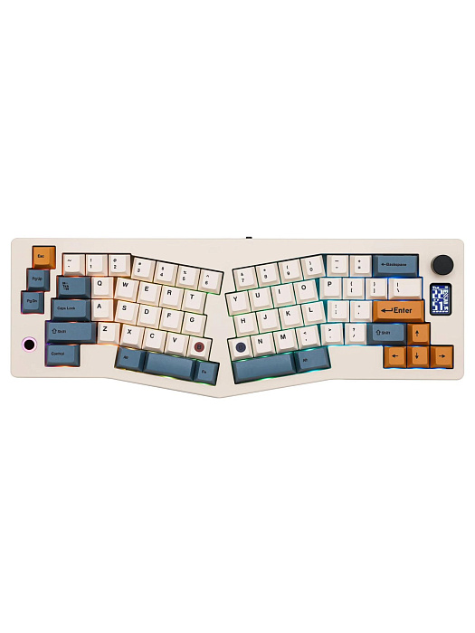 Клавиатура эргономичная Cidoo ABM066 silent blue switch (White) купить в интернет-магазине icover