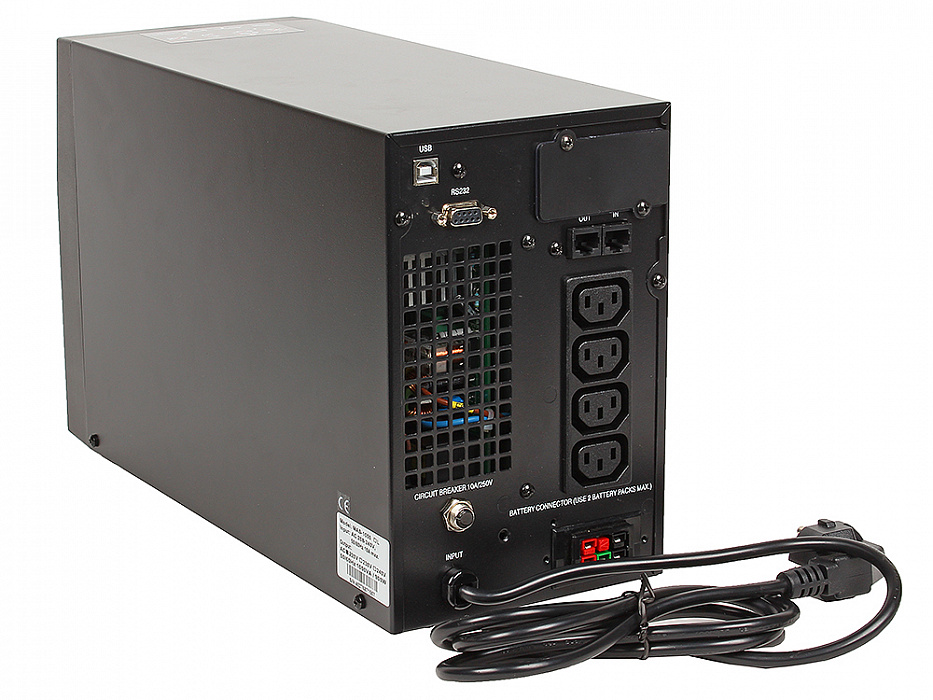 Powercom Macan MAS-1000 - источник бесперебойного питания (Black) купить в интернет-магазине icover