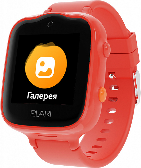 Детские умные часы Elari KidPhone 4G Bubble (Red) купить в интернет-магазине icover