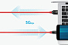 Кабель Anker Powerline+ (A8267091) USB-C to USB 2.0 3m (Red) купить в интернет-магазине icover