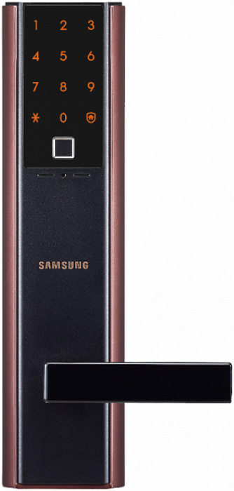 Электронный дверной замок Samsung SHP-DH538MC/VK (Copper) купить в интернет-магазине icover
