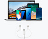 Кабель для iPod, iPhone, iPad Anker Powerline II Lightning/USB-C/microUSB 0.9 m A8436 (White) купить в интернет-магазине icover