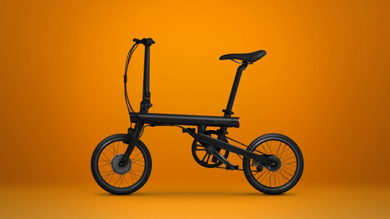 Электрический велосипед Xiaomi QiCycle (Black) купить в интернет-магазине icover