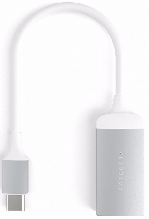 Адаптер Satechi Aluminum Type-C to HDMI ST-TC4KHAS (Silver) купить в интернет-магазине icover