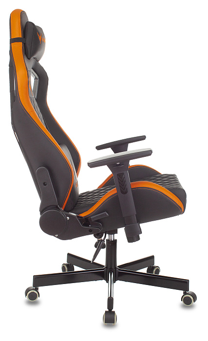 Игровое кресло Бюрократ Knight Outrider (Black/Orange) купить в интернет-магазине icover