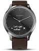 Умные часы Garmin Vivomove HR Premium L 010-01850-24 (Black/Silver) купить в интернет-магазине icover