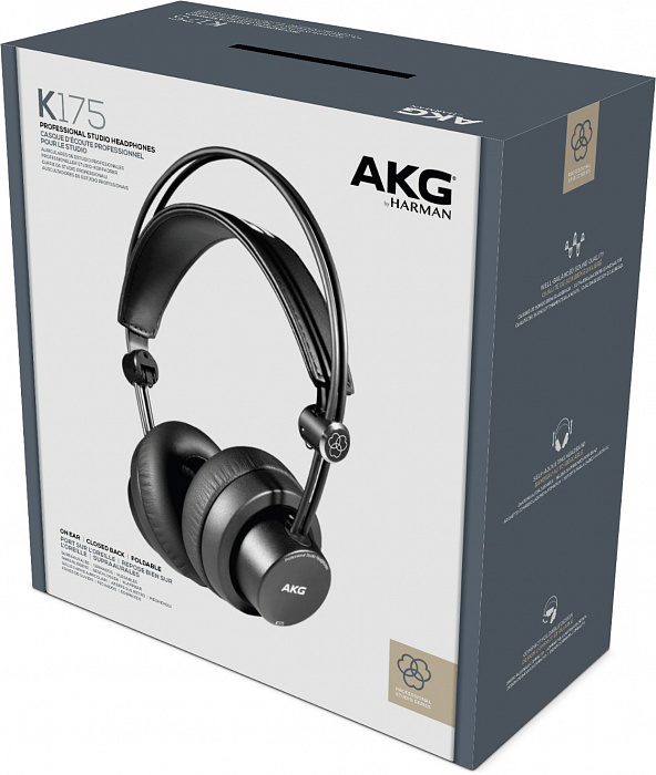 Наушники AKG K175 (Black) купить в интернет-магазине icover