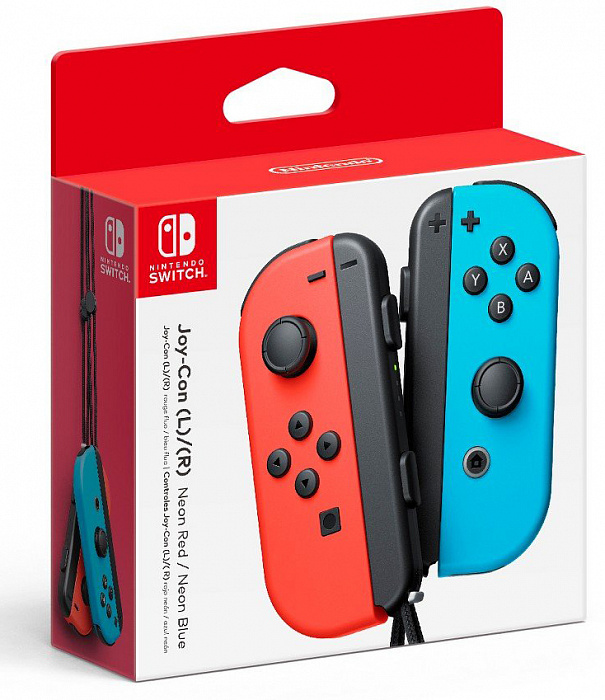 Игровой контроллер Nintendo HAC A JAEAA (Blue/Red) купить в интернет-магазине icover