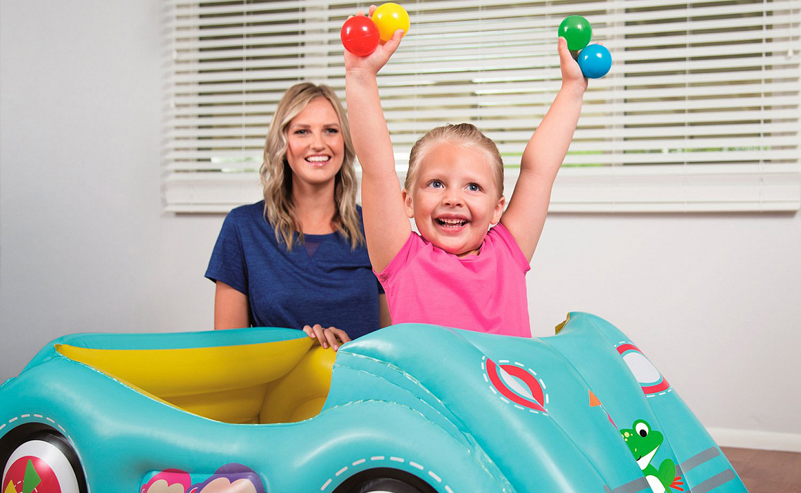 Игровой центр Bestway Машина Fisher Price с мячами (93535) купить в интернет-магазине icover