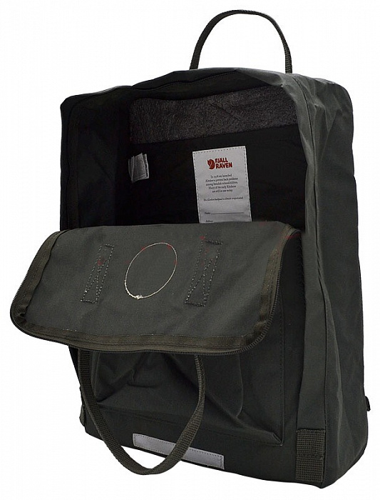 Kanken Fjallraven Big 20L (23563-660) - рюкзак городской (Forest Green) купить в интернет-магазине icover