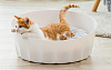 Лежак для животных Xiaomi Jordan&Judy Round Pet Nest (White) купить в интернет-магазине icover