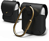 Чехол Elago Genuine Cow Leather Case (EAPLE-BK) для AirPods (Black) купить в интернет-магазине icover