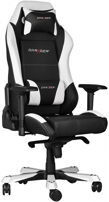 Компьютерное кресло DxRacer OH/IS11/NW (Black/White) купить в интернет-магазине icover