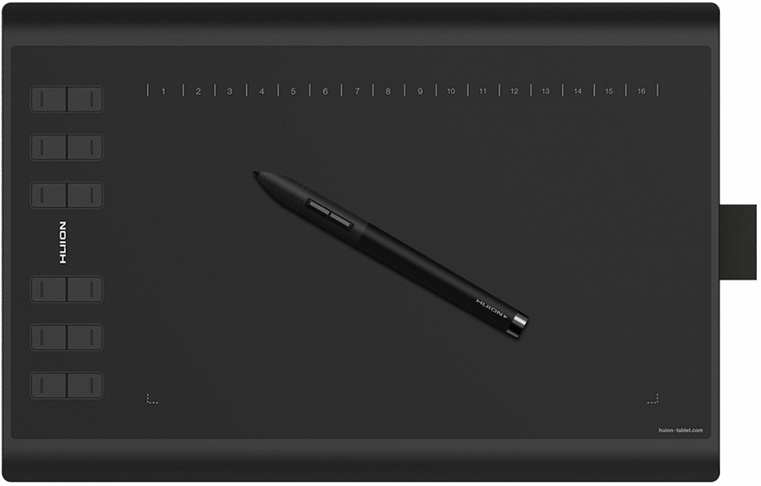 Графический планшет Huion New 1060PLUS (Black) купить в интернет-магазине icover