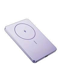 Внешний аккумулятор Xiaomi Super Slim Magnetic Power Bank (BHR08PNGL) 5000 mAh (Purple) купить в интернет-магазине icover
