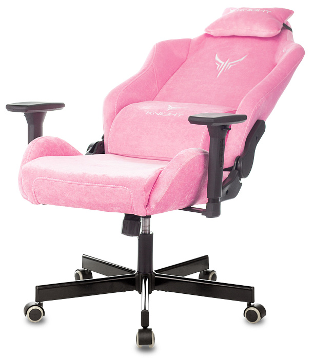 Игровое кресло Бюрократ Knight N1 Fabric (Pink) купить в интернет-магазине icover