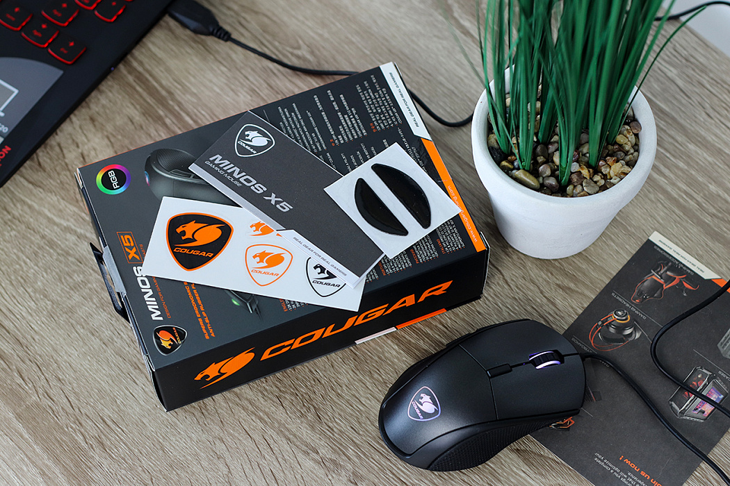 Игровая мышь Cougar Minos X5 (Black) купить в интернет-магазине icover