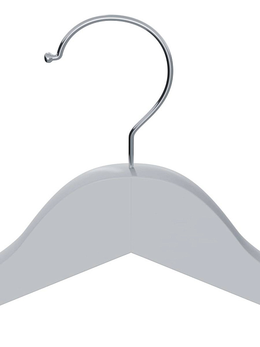 Вешалка-плечики для одежды Ridberg деревянные 10 шт. (Grey) купить в интернет-магазине icover