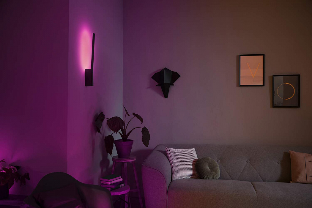 Светильник Philips Hue Liane 8718696169674 (Black) купить в интернет-магазине icover