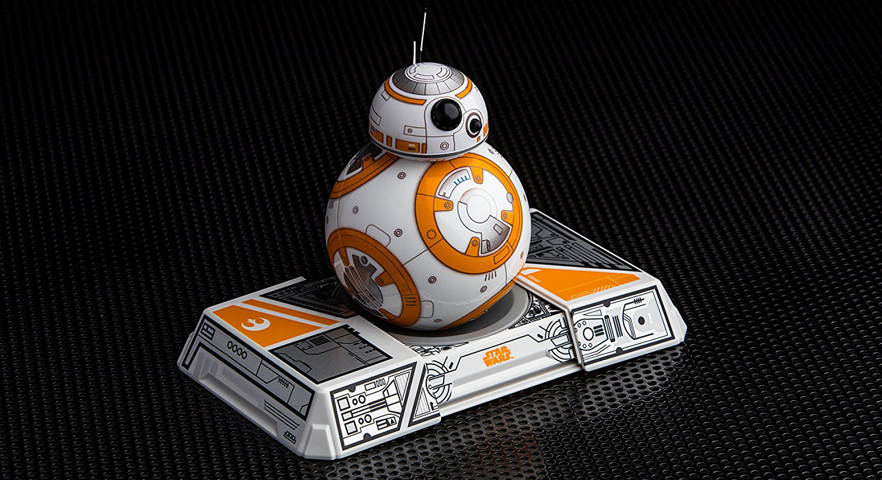 Интерактивная игрушка робот Sphero Star Wars BB-8 with Trainer R001TRW (White) купить в интернет-магазине icover